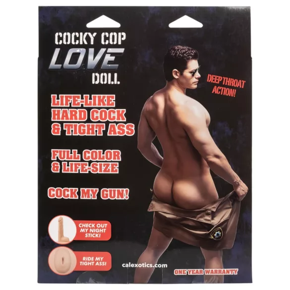 Cocky Cup - aufblasbarer Gummimann