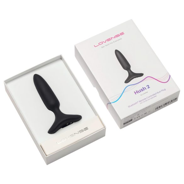 LOVENSE Hush 2 XS - Akku Analvibrator klein (25mm) - schwarz