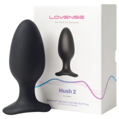   LOVENSE Hush 2 L - Wiederaufladbarer Mini-Analvibrator (57mm) - Schwarz