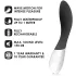 LELO Mona Wave - Wasserdichter G-Punkt Vibrator (schwarz)