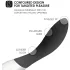 LELO Mona Wave - Wasserdichter G-Punkt Vibrator (schwarz)