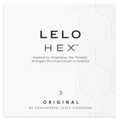 LELO Hex Original - Luxus Kondome (3 Stk)