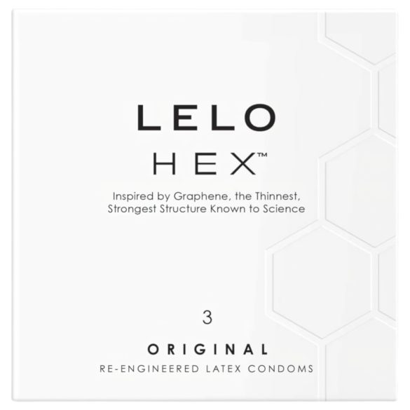 LELO Hex Original - Luxus Kondome (3 Stk.)