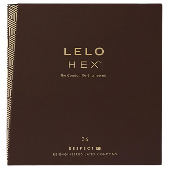 LELO Hex Respect XL - Luxus-Kondom (36 Stk.)