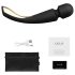 LELO Smart Wand 2 - groß - Akku-Massagegerät Vibrator (schwarz)