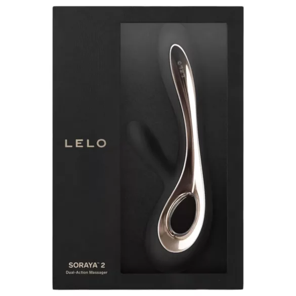 LELO Soraya 2 - Akku, wasserdichter Klitoris-Vibrator (schwarz)