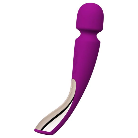 LELO Smart Wand 2 - Mittelgroß - Wiederaufladbarer Massage-Vibrator (Lila)