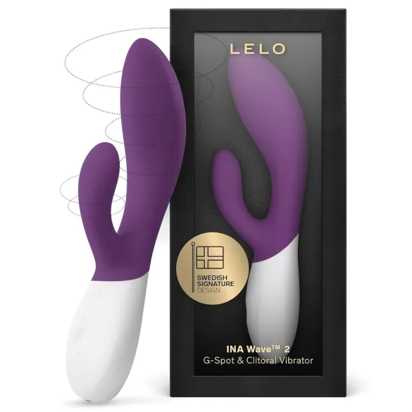 LELO Ina Wave 2 - Akku, wasserdichter Vibrator (lila)