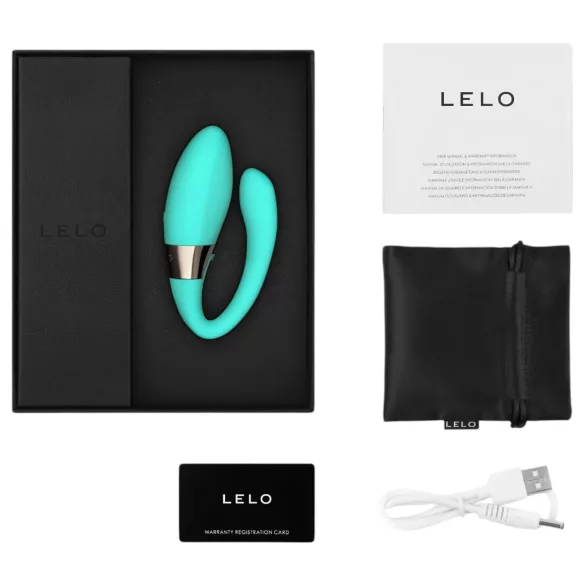 LELO Tiani Harmony - Akku, intelligenter Paarvibrator (türkis)