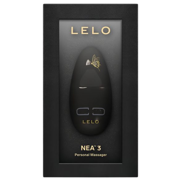 LELO Nea 3 - Wiederaufladbarer, wasserfester Klitorisvibrator (schwarz)