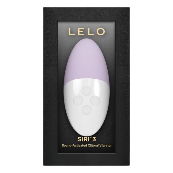 LELO Siri 3 - klitorale Vibrator mit Sprachsteuerung (lila)