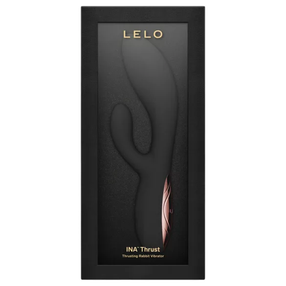 LELO - INA Thrust stoßender Rabbit-Vibrator (schwarz)