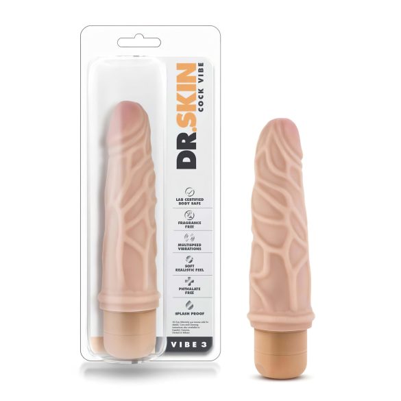 Dr. Skin Vibe No.3 - Natürlicher Vibrator