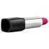 Blush Lippenstift Rosé - wasserfester Vibrator (schwarz-rosa)