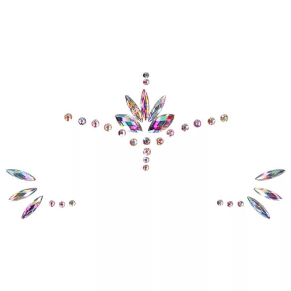 Le Désir - Glitzernde Augenaufkleber (Regenbogen)