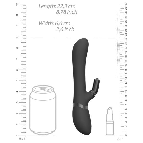Vive Chou - 4in1 Klitoris-Vibrator (schwarz)