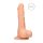 RealRock Dong 9 - realistischer Dildo mit Hoden (23cm) - Natur