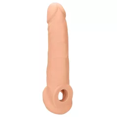 RealRock Penis Sleeve 9 - Penismanschette (21,5cm) - natur