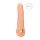 RealRock Penis Sleeve 9 - Penismanschette (21,5cm) - natur