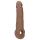 RealRock Penishülle 9 - dunkel natur, 21,5 cm