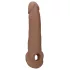 RealRock Penishülle 9 - dunkel natur, 21,5 cm
