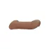 RealRock Penishülle 9 - dunkel natur, 21,5 cm