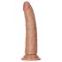 RealRock Slim - realistischer Dildo 15,5 cm (dunkler Naturton)