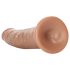 RealRock Slim - realistischer Dildo 15,5 cm (dunkler Naturton)