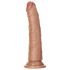 RealRock Slim - realistischer Dildo 15,5 cm (dunkler Naturton)