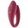 Raytech Rose - Akkus wasserdichtes Paarvibrator (rot)
