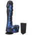 Doc Johnson Mini F-Machine Tendril - Funksteuerungs-Vibrator (blau)