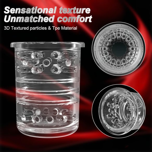 AlvUp - Drehender Masturbator (Schwarz)