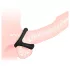 Penis- und Hodenring mit Noppenoberfläche (schwarz)