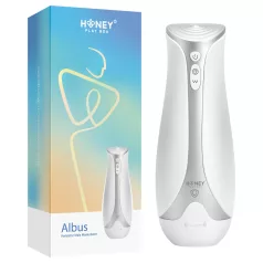   Honey Play Box Albus - pulsierender, eng werdender und vibrierender Masturbator (Weiß)