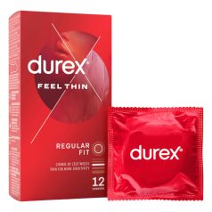 Durex Feel Thin - Natürliche Gefühl Kondome (12 Stk)