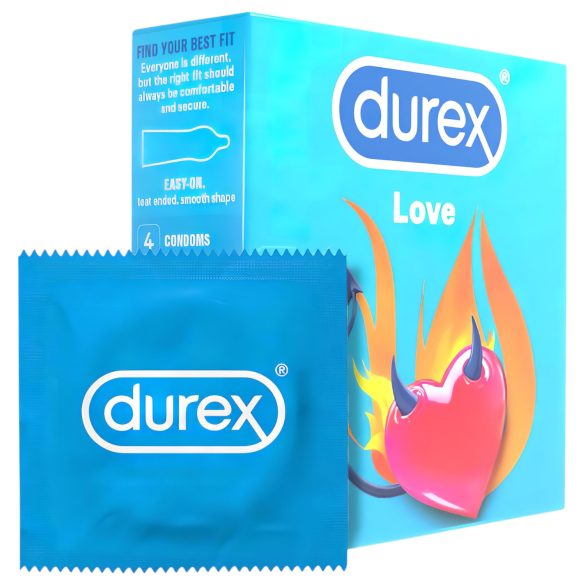 Durex Kondome Love - Easy-on Kondome (4 Stück)