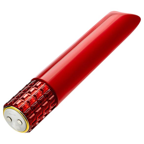 Oh My Gem - Akku-Lippenstiftvibrator (Rot)