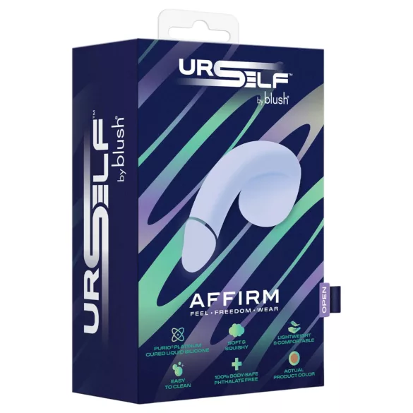 Blush UrSelf Affirm - naturgetreuer Dildo (braun) - 13 cm