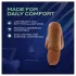 Blush UrSelf Affirm - naturgetreuer Dildo (braun) - 13 cm