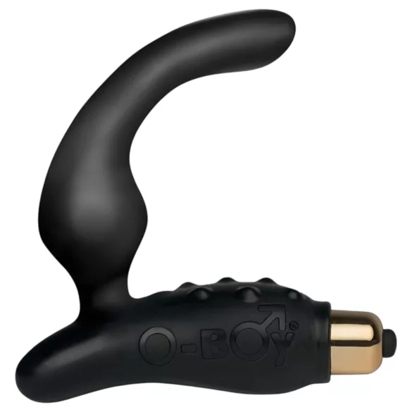 Rocks-Off O Boy - vibrierender Prostatamassierer (schwarz) - 10 cm