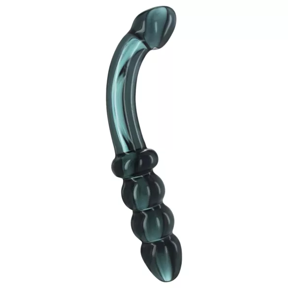 Prisms Hamsa - beidseitiger, G-Punkt Glasdildo (grün)