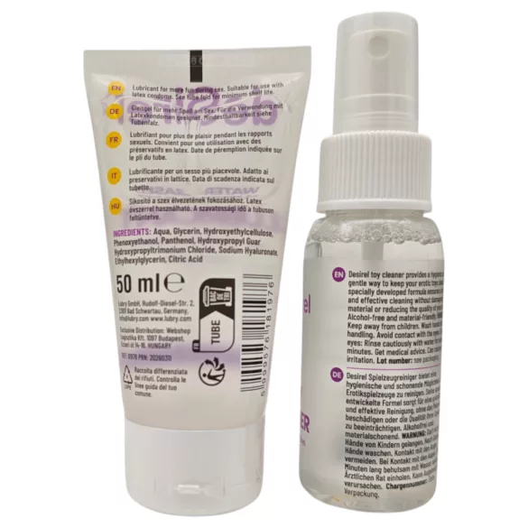 Desirel Reinigungs- und Gleitmittel (2 × 50 ml)
