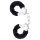 Temptasia Cuffs - Flauschige Handschellen (Schwarz)