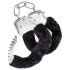 Temptasia Cuffs - Flauschige Handschellen (Schwarz)