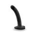 Temptasia Twist Small - Dildo mit Saugnapf, gedreht (schwarz)