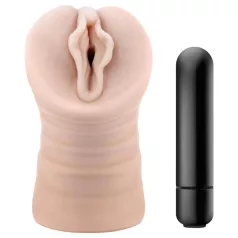 M for Men Ashley - vibrierende Kunstvagina (natur)