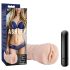 M für Männer Ashley - Vibrationsvulva (Nude)