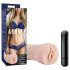 M für Männer Ashley - Vibrationsvulva (Nude)