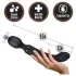 Blush Lush - 2-in-1 Wand- und G-Punkt-Vibrator (schwarz)
