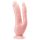 Dr. Skin 8 - Doppel-Dildo mit Saugnapf (Natur)